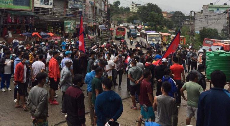 घिसिङको पुनर्नियुक्तिको माग सहित बाईक र्याली